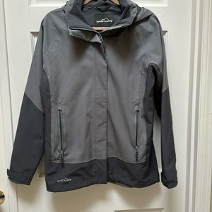 Eddie Bauer Mens Rain Jacket Size Medium